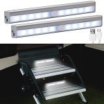 Motion Activated LED RV Step Lights (2 Pack)