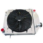 Alloyworks 3 Row Aluminum Radiator with Fan