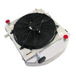 Alloyworks 3 Row Aluminum Radiator with Fan