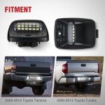 Toyota Tacoma & Tundra License Plate Lights - 6000K