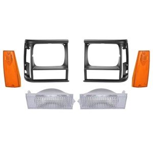 HECASA Headlight Bezels for Jeep Cherokee & Comanche
