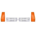 HECASA Headlight Bezels for Jeep Cherokee & Comanche