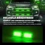 12-LED Emergency Strobe Light Kit for Vehicles
