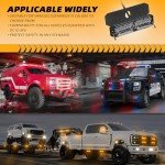 12-LED Emergency Strobe Light Kit for Vehicles