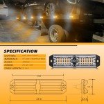 12-LED Emergency Strobe Light Kit for Vehicles