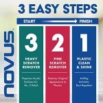 Headlight Restoration Kit with Polish and Pads