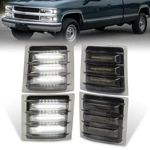 MOVOTOR LED Side Marker Lights for Chevy Trucks