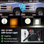 MOVOTOR LED Side Marker Lights for Chevy Trucks