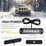 20 Pack LED Strobe Lights for Vehicles and Trucks