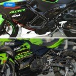 Kawasaki Ninja 400/250 Crash Bar Bumper Set