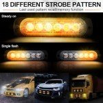 20 Pack LED Strobe Lights for Vehicles and Trucks
