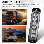20 Pack LED Strobe Lights for Vehicles and Trucks