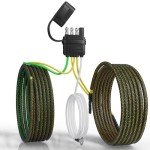 Oyviny 22FT 4 Pin Trailer Wiring Harness Kit