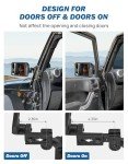 JOYTUTUS Wrangler Mirrors for Off-Road Use