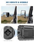 JOYTUTUS Wrangler Mirrors for Off-Road Use