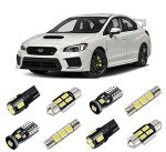 BRISHINE Bright White LED Interior Light Kit for Subaru