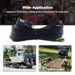 25FT 4-Pin Trailer Wiring Harness Kit