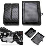 Harley Dyna Fat Bob Battery Fairing Covers