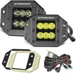 Offroadtown 5" LED Flush Mount Lights with Wiring