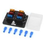 6-Way Fuse Block with LED Warning Light Kit