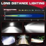 Offroadtown 5" LED Flush Mount Lights with Wiring