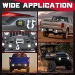 Offroadtown 5" LED Flush Mount Lights with Wiring