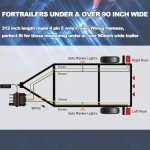 26FT 4 Pin Trailer Wiring Harness Kit