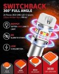 LASFIT T3 1157 Switchback LED Turn Signal Bulbs