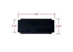 2-Pack Black Polycarbonate Lens Covers for LED Light Bar