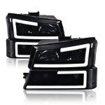 CHEVY Silverado Avalanche Headlight Assembly Set