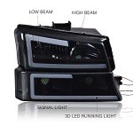CHEVY Silverado Avalanche Headlight Assembly Set