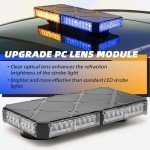 12-Inch Magnetic Police Beacon Strobe Light