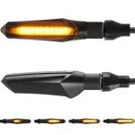 2PCS Waterproof LED Turn Signals for Motorcycles