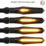 2PCS Waterproof LED Turn Signals for Motorcycles