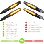 2PCS Waterproof LED Turn Signals for Motorcycles