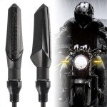 2PCS Waterproof LED Turn Signals for Motorcycles