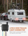26FT 4 Pin Trailer Wiring Harness Light Kit