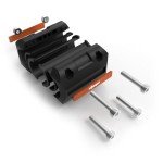 Motorcycle Engine Guard Crash Bar Protectors - Orange