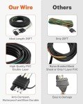 26FT 4 Pin Trailer Wiring Harness Light Kit