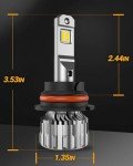 SEALIGHT 9004 HB1 Fog Light Bulbs - 36000LM