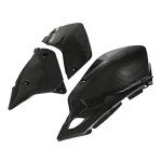 JFG Racing Carbon Fiber Style Motorcycle Side Panels