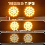 Amber Strobe Lights Kit for Trucks and Trailers