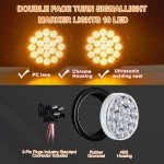 Amber Strobe Lights Kit for Trucks and Trailers