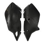 JFG Racing Carbon Fiber Style Motorcycle Side Panels