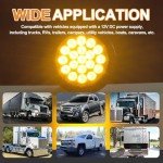 Amber Strobe Lights Kit for Trucks and Trailers