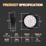Amber Strobe Lights Kit for Trucks and Trailers
