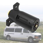 2-Pack 7 Way Trailer Plug Connectors for RVs