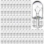 150 Pack 194 12V Wedge Base Light Bulbs