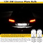 150 Pack 194 12V Wedge Base Light Bulbs