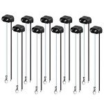 10 Plug Two Wire Trailer Clearance Light Pigtail
